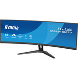 iiyama ProLite XCB4594DQSU-B1, Monitor LED Nero (opaco), 113 cm (44.5"), 5120 x 1440 Pixel, Dual QHD, LED, 2 ms, Nero