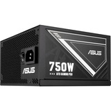 ASUS ATS-750G alimentatore per computer 750 W 20+4 pin ATX ATX Nero, Alimentatore PC Nero, 750 W, 110 - 240 V, Attivo, 100 W, 750 W, 100 W