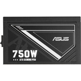 ASUS ATS-750G alimentatore per computer 750 W 20+4 pin ATX ATX Nero, Alimentatore PC Nero, 750 W, 110 - 240 V, Attivo, 100 W, 750 W, 100 W