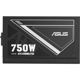 ASUS ATS-750G alimentatore per computer 750 W 20+4 pin ATX ATX Nero, Alimentatore PC Nero, 750 W, 110 - 240 V, Attivo, 100 W, 750 W, 100 W