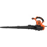 BLACK+DECKER BEBLV301-QS spazza foglie 3000 W, Soffiafoglie / Soffiante Nero/Orange, Soffiatore a zaino, 206 km/h, 404 km/h, 268 m³/h, 72 L, Nero, Arancione