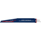 Bosch S 1156 XHM Lama per sega universale Acciaio al carbonio (HCS) 1 pz Lama per sega universale, Ghisa, Vetroresina, Plastica, Legno, Legno con chiodi, Acciaio al carbonio (HCS), Blu, Rosso, Bianco, Punta a carburo di tungsteno (TCT), 17,5 cm