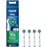 Braun CrossAction 4 pz Bianco, Testina bianco, 4 pz, Bianco, 3 mese(i), Oral-B, 221 mm, 62 mm