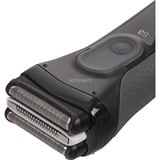 Braun Series 3 300S Rasoio Trimmer Nero Nero, Rasoio, Nero, 2 SensoFoil, Pulsanti, Batteria, Batteria integrata
