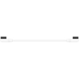 Corsair iCUE LINK Cavo Slim, 135mm, 90° angolato bianco