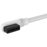 Corsair iCUE LINK Cavo Slim, 135mm, 90° angolato bianco