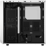 Fractal Design Focus 2 RGB White TG Clear Tint, Chassis Tower bianco