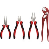 GEDORE Set di pinze rosso, Set pinze rosso/Nero