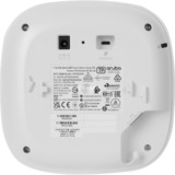 Hewlett Packard Enterprise AP22 1200 Mbit/s Bianco Supporto Power over Ethernet (PoE), Punto di accesso a Hewlett Packard Enterprise company AP22, 1200 Mbit/s, 574 Mbit/s, 1200 Mbit/s, IEEE 802.11ax, IEEE 802.3af, 10/100/1000Base-T(X), WPA2, WPA3
