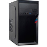 Inter-Tech IT-6502 Romea Micro Tower Nero, Chassis Tower Nero, Micro Tower, PC, Nero, uATX, 14 cm, 29 cm