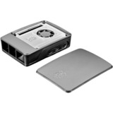 Raspberry Pi Foundation Custodia in plastica per Raspberry Pi 5, Housing grigio