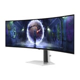 Samsung Odyssey S49DG934SU QD-OLED, Monitor di gioco argento