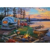 Schmidt Spiele Idillio di campeggio al lago, Puzzle 
