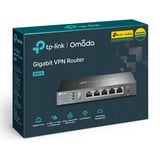 TP-Link ER605 SafeStream, Router WAN Ethernet, Gigabit Ethernet, Nero