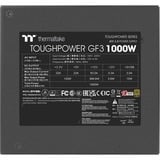 Thermaltake Toughpower GF3 1000W, Alimentatore PC Nero