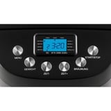 Unold 68525 macchina per il pane 850 W Nero Nero, 1,5 kg, Finestra visuale, Timer, Controllo di doratura della crosta variabile, Funzione mantieni al caldo, 850 W