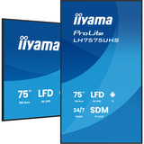 iiyama ProLite LH7575UHS-B2AG, Public Display Nero (opaco)
