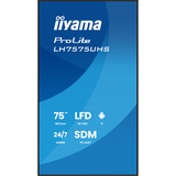 iiyama ProLite LH7575UHS-B2AG, Public Display Nero (opaco)