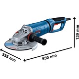 Bosch Smerigliatrice angolare GWS 27-230 PR Professional blu