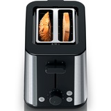 Braun HT101BI-HT1510BK 8 2 fetta/e 900 W Nero, Acciaio inox, Tostapane accaio/Nero, 2 fetta/e, Nero, Acciaio inox, Plastica, Acciaio inox, 900 W, 193 mm, 316 mm