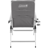 Coleman Sdraio imbottita, 5 posizioni, Sedia grigio/Argento