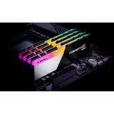 G.Skill F4-3600C18Q-64GTZN memoria 64 GB 4 x 16 GB DDR4 3600 MHz Nero/Argento, 64 GB, 4 x 16 GB, DDR4, 3600 MHz, 288-pin DIMM