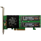 HighPoint SSD7502 controller RAID PCI Express x16 3.0, 4.0 14 Gbit/s, Controllore M.2, PCI Express x16, 3.0, 4.0, 0, 1, 14 Gbit/s, Low Profile MD2 Card