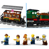 LEGO City Treno a vapore classico, Giochi di costruzione Giocattolo STEM con Stazione, Binari, Cabina di Comando e Segnale di Stop, Regalo 7+, Set da costruzione, 7 anno/i, Plastica, 575 pz, 1,12 kg