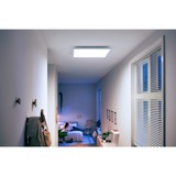 Philips Hue Pannello quadrato Aurelle, Luce LED bianco, Philips Hue White ambiance Pannello quadrato Aurelle, Lampada a soffitto intelligente, Bluetooth/Zigbee, Bianco, LED, Alluminio, Lampadina/e non sostituibile/i