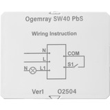 Shelly PbS Ogemray Smart Relay 25A, Relè bianco