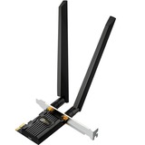TP-Link Archer TXE72E Interno WLAN / Bluetooth 2402 Mbit/s, Adattatore Wi-Fi Interno, Cablato, PCI Express, WLAN / Bluetooth, 2402 Mbit/s, Nero