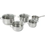 WMF Diadem Plus 0733556040 set di pentole 9 pz accaio, Set di bollitura, Acciaio inox, Acciaio inox, Acciaio inox, Acciaio inox, Acciaio inox