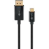 goobay Cavo adattatore USB, connettore USB-C > connettore DisplayPort, 4K 60Hz Nero