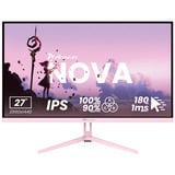 Arozzi Nova 27T2K180, Monitor di gioco fucsia