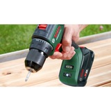 Bosch 0 603 9D7 106 trapano 1900 Giri/min Senza chiave 1,3 kg Nero, Verde, Trapano avvitatore verde/Nero, Trapano con impugnatura a pistola, Senza chiave, Senza spazzola, Nero, Verde, 1,3 cm, 1900 Giri/min