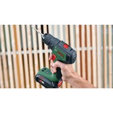 Bosch 0 603 9D7 106 trapano 1900 Giri/min Senza chiave 1,3 kg Nero, Verde, Trapano avvitatore verde/Nero, Trapano con impugnatura a pistola, Senza chiave, Senza spazzola, Nero, Verde, 1,3 cm, 1900 Giri/min