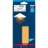 Bosch 2 608 900 856 fornitura per utensili rotanti per molatura/levigatura Legno Carta abrasiva, Foglio abrasivo Carta abrasiva, Legno, Bosch, Marrone, Rettangolare, 93 mm
