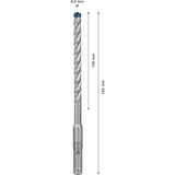 Bosch Expert Punta per martelli SDS plus-7X, Trapano Martello perforatore, Hammer drill bit, 8 mm, 165 mm, Cemento, Pietra, 10 cm