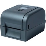 Brother TD-4750TNWB stampante per etichette (CD) Termica diretta/Trasferimento termico 300 x 300 DPI 152 mm/s Con cavo e senza cavo Collegamento ethernet LAN Wi-Fi Bluetooth grigio, Termica diretta/Trasferimento termico, 300 x 300 DPI, 152 mm/s, Con cavo e senza cavo, Nero