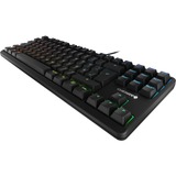 CHERRY G80-3000N RGB TKL tastiera Universale USB QWERTY US International Nero Nero, Cablato, USB, Interruttore a chiave meccanica, QWERTY, LED RGB, Nero