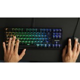 CHERRY G80-3000N RGB TKL tastiera Universale USB QWERTY US International Nero Nero, Cablato, USB, Interruttore a chiave meccanica, QWERTY, LED RGB, Nero
