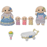 EPOCH Sylvanian Families - Famiglia di Conigli, Giochi di costruzione 