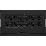 GIGABYTE AORUS ELITE P850W Alimentatore - PCIe 5.0, 80 PLUS Platinum, Design completamente modulare, Ventola da 120 mm, Compatibile con ATX 3.0, Spina EU, Alimentatore PC Nero, 80 PLUS Platinum, Design completamente modulare, Ventola da 120 mm, Compatibile con ATX 3.0, Spina EU, 850 W, 100 - 240 V, 50/60 Hz, 12 A, Attivo, 125 W