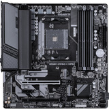 GIGABYTE B550M GAMING X WIFI6 Scheda madre - CPU AMD Ryzen 5000, VRM a 5+3 fasi, fino a 3200 MHz DDR4, 1x M.2 PCIe 4.0 + 1x M.2 PCIe 3.0, Wi-Fi 6, LAN 1 GbE, USB 3.2 Gen 1 Nero/grigio, VRM a 5+3 fasi, fino a 3200 MHz DDR4, 1x M.2 PCIe 4.0 + 1x M.2 PCIe 3.0, Wi-Fi 6, LAN 1 GbE, USB 3.2 Gen 1, AMD, Socket AM4, AMD Ryzen 3000 Series, AMD Ryzen 4000 Series, AMD Ryzen 5000 Series, Socket AM4, DDR4-SDRAM, 128 GB
