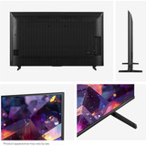 Hisense 85E7S PRO Hi-QLED Televisore, QLED TV Nero/grigio scuro