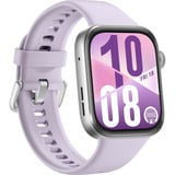 Huawei Watch Fit 4 (Seiya-B19F), Smartwatch argento, cassa in alluminio e cinturino viola. Fino a 10 giorni di autonomia e compatibile con iOS e Android, 4,62 cm (1.82"), AMOLED, Touch screen, GPS (satellitare), 27 g