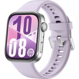 Huawei Watch Fit 4 (Seiya-B19F), Smartwatch argento, cassa in alluminio e cinturino viola. Fino a 10 giorni di autonomia e compatibile con iOS e Android, 4,62 cm (1.82"), AMOLED, Touch screen, GPS (satellitare), 27 g