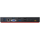 Lenovo ThinkPad Thunderbolt 3 Dock ricondizionato, Docking station Nero