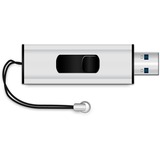 MediaRange MR919 unità flash USB 256 GB USB tipo A 3.2 Gen 1 (3.1 Gen 1) Nero, Argento, Chiavetta USB argento/Nero, 256 GB, USB tipo A, 3.2 Gen 1 (3.1 Gen 1), 100 MB/s, Lamina di scorrimento, Nero, Argento
