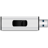 MediaRange MR919 unità flash USB 256 GB USB tipo A 3.2 Gen 1 (3.1 Gen 1) Nero, Argento, Chiavetta USB argento/Nero, 256 GB, USB tipo A, 3.2 Gen 1 (3.1 Gen 1), 100 MB/s, Lamina di scorrimento, Nero, Argento
